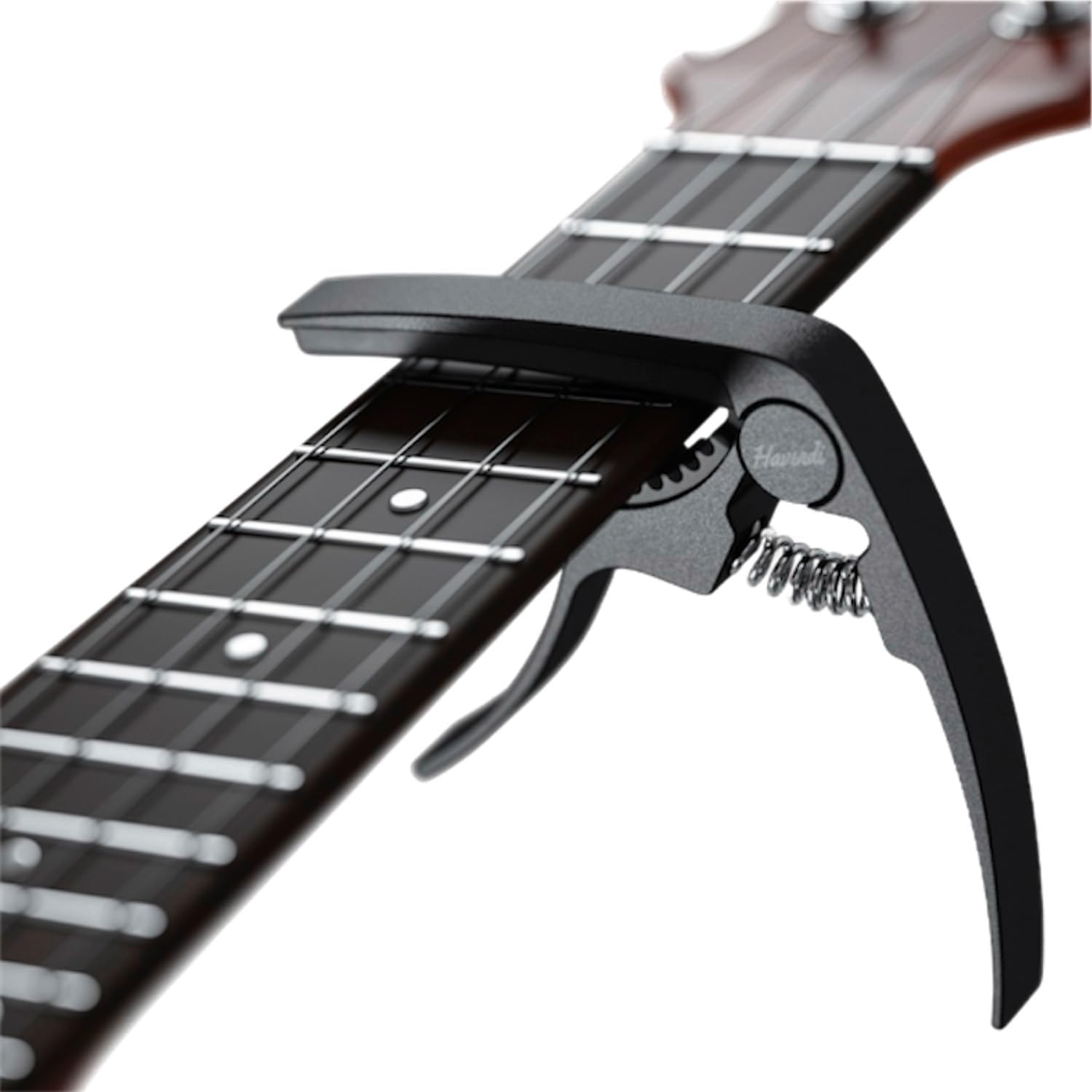 Multi-Instrument Guitar Capo with 3 Picks - Acoustic, Classical, Electric and Ukulele