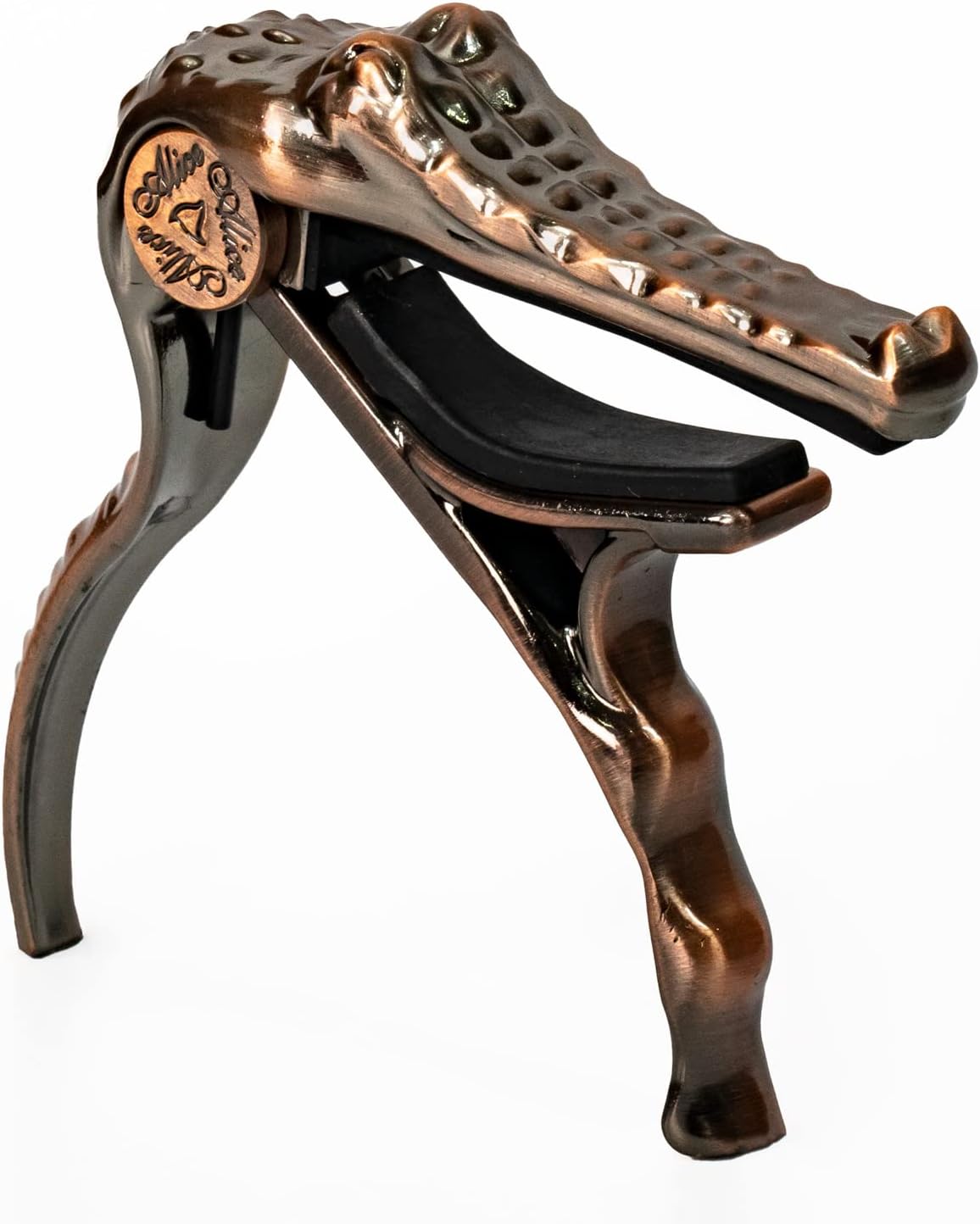 Aluminium Alloy Guitar Capo, Alligator Style - Acoustic and Electric