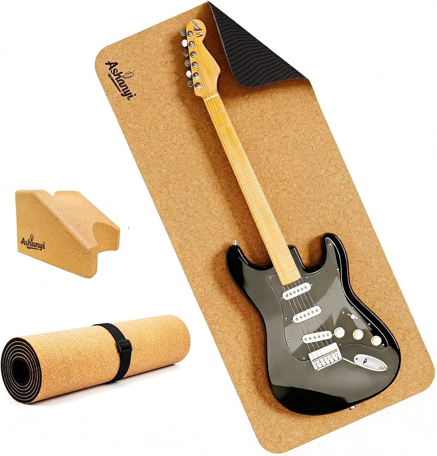 Cork Guitar Neck Rest and Work Mat Kit