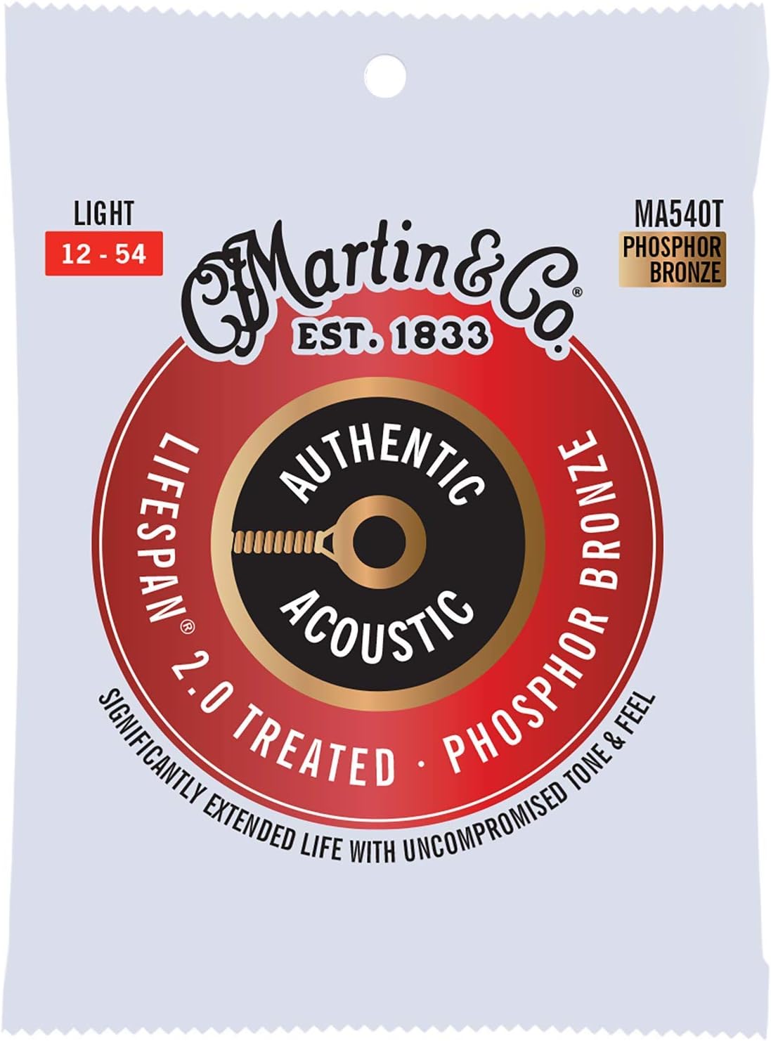 Treated Acoustic Guitar Strings - Extended Life Coating