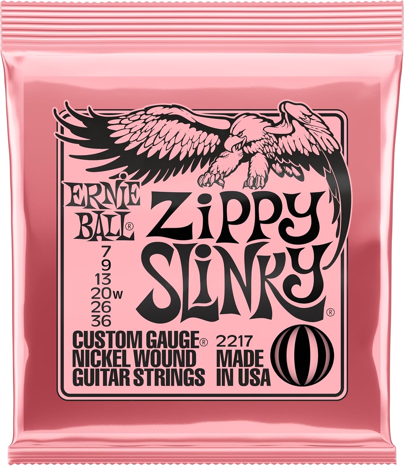 Electric Guitar Strings, Nickel Wound, 9-42 - 3 Pack