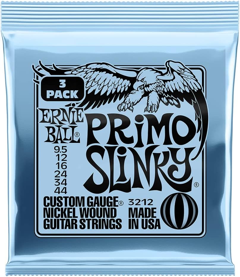 Electric Guitar Strings, Nickel Wound, 10-46 - 4 Pack
