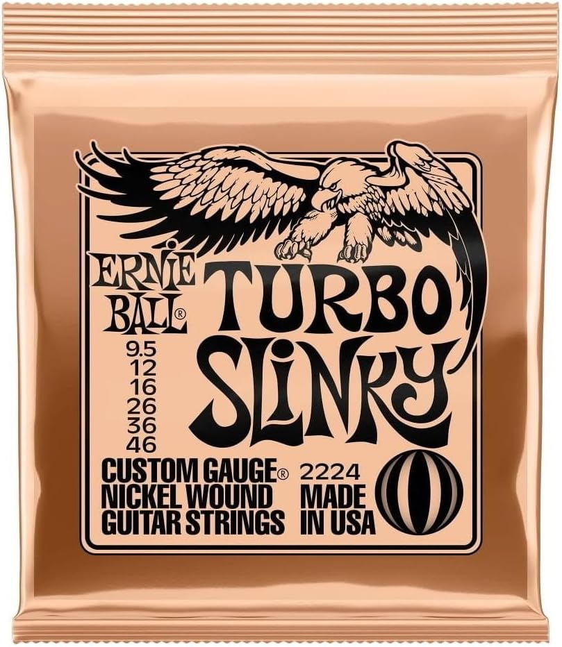 Electric Guitar Strings, Nickel Wound, 10-46 - Single Set
