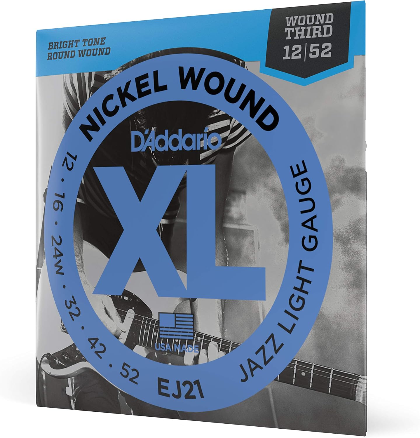 Electric Guitar Strings, Nickel Wound XL, 10-46 - 3 Sets