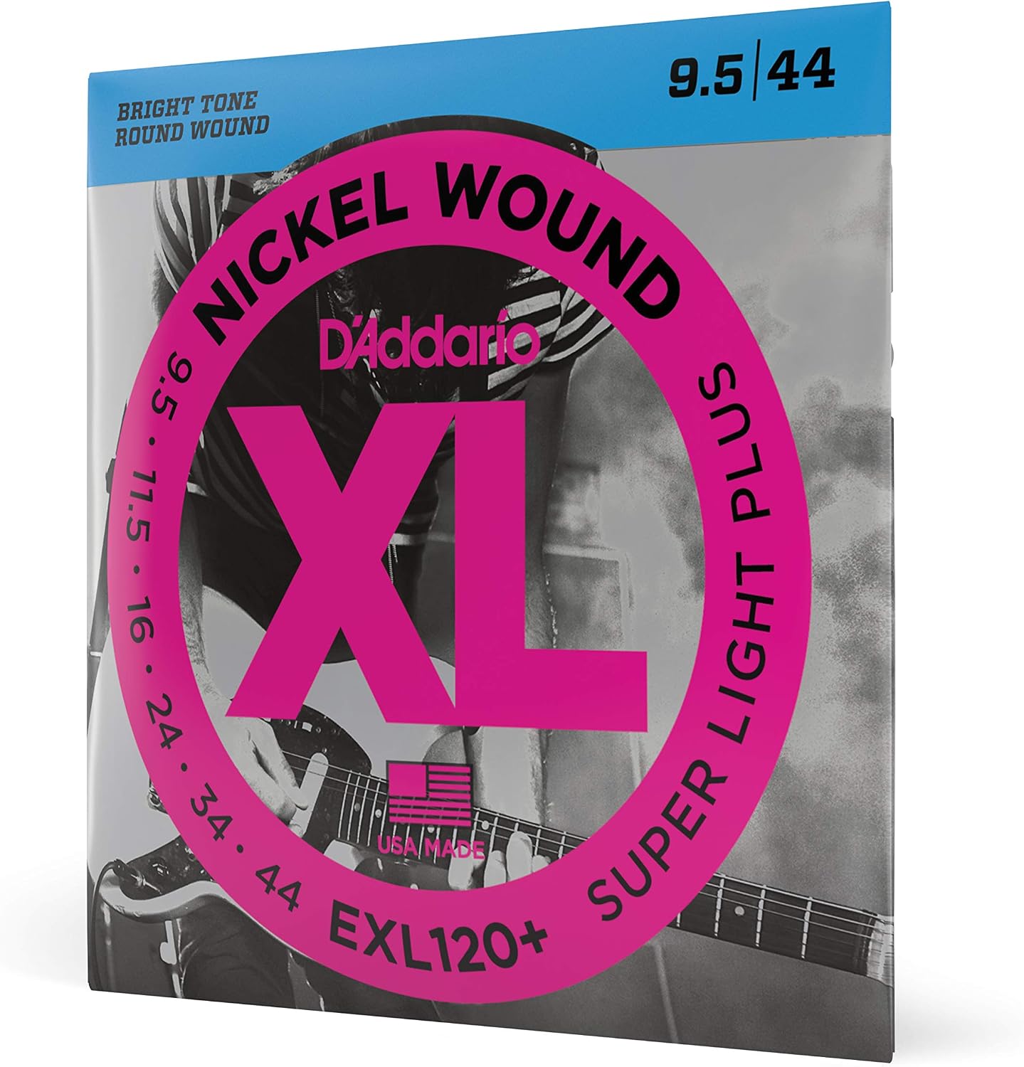 Electric Guitar Strings, Nickel Wound XL, 10-46 - 3 Sets