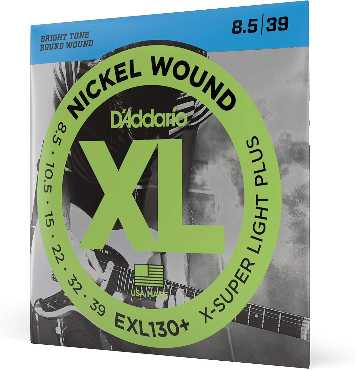 Electric Guitar Strings, Nickel Wound XL, 10-46 - 3 Sets
