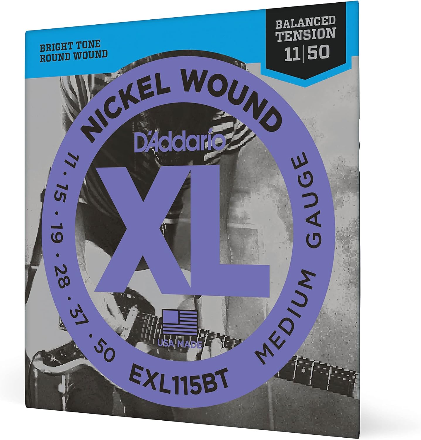 Electric Guitar Strings, Nickel Wound XL, 10-46 - 3 Sets